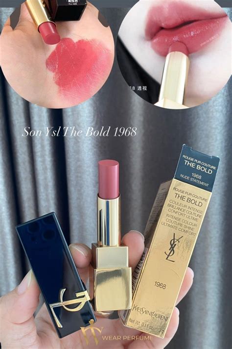 Review Son YSL The Bold 1968 Nude Statement